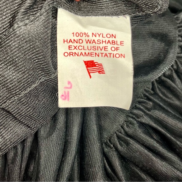 Vintage Sam’s Black Petticoat Skirt XL Made in USA – Rockabilly Crinoline - Picture 5 of 5